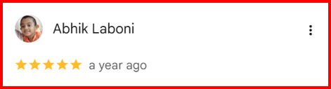 Real Google review of Digital Dental Zone — 5